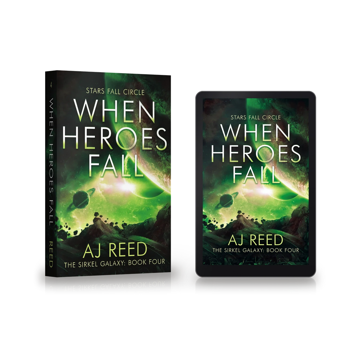 When Heroes Fall: Paperback + Ebook Bundle